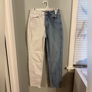 Hollister ultra high rise mom jeans